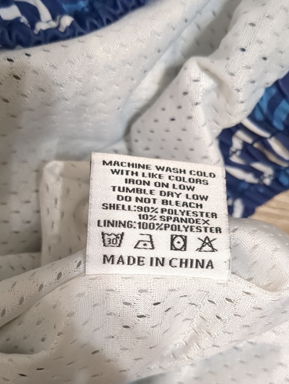 Keith Haring X Palace Shoe Blue White Men's Shorts Pop Art NYC Graffiti Size M - Picture 15 of 15